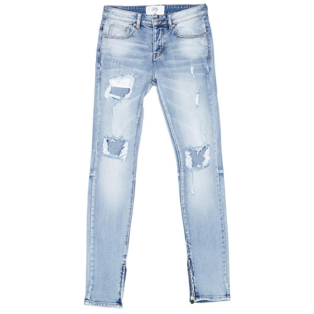 Sixth June - Jean destroy zips bleu