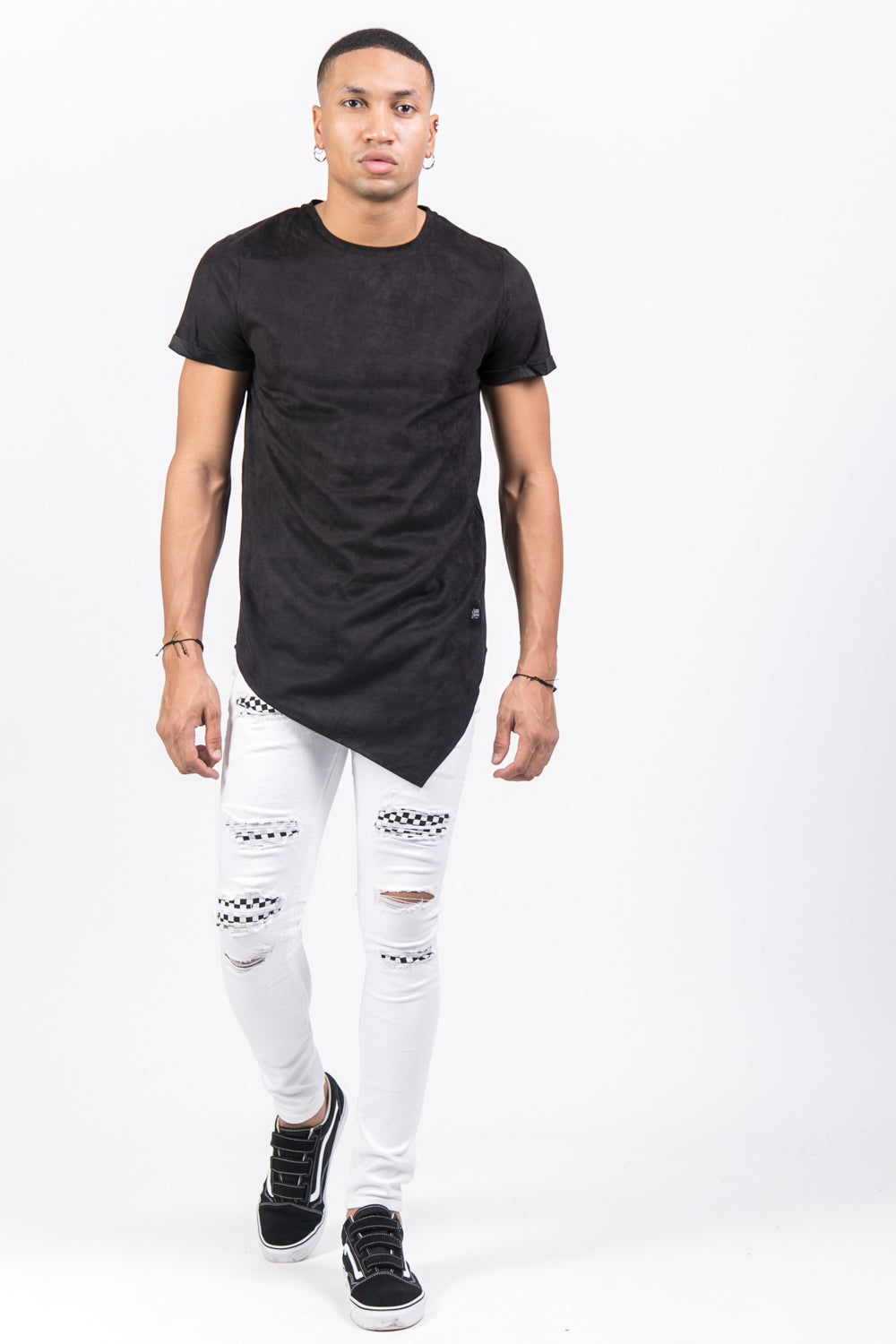 Sixth June - Jean déchiré damier blanc