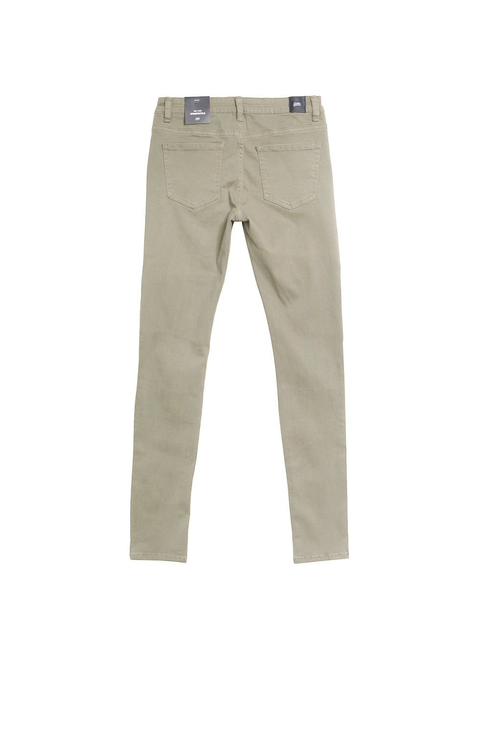 Sixth June - Jean biker Femme destroy taupe W2338HDE