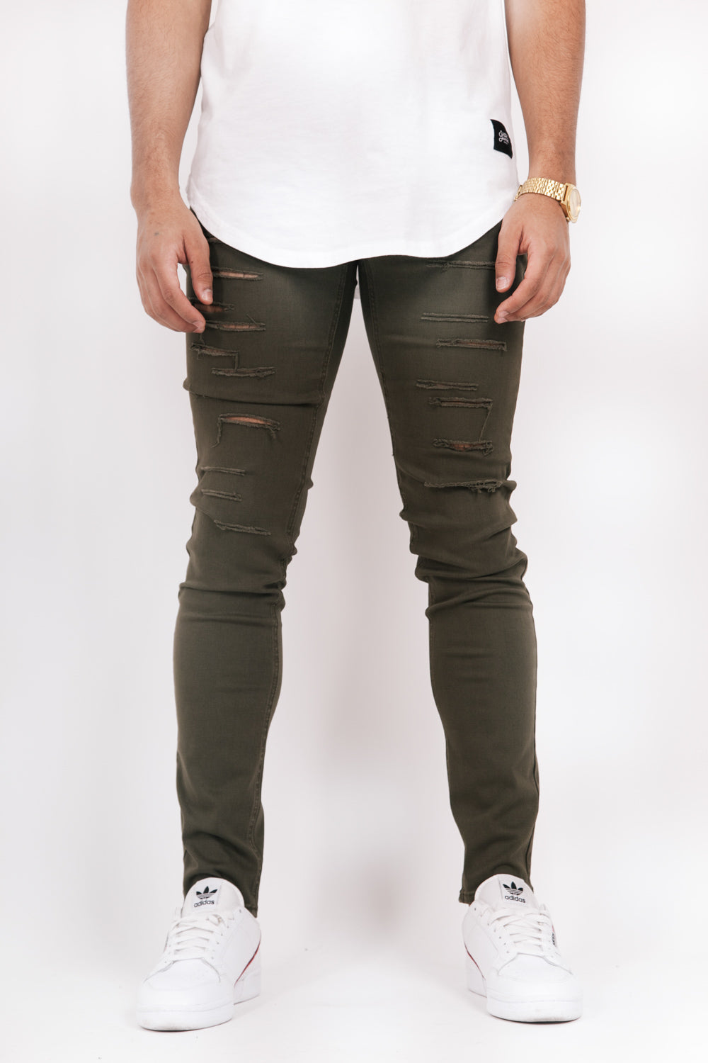 Sixth June - Jean destroy kaki 1771H