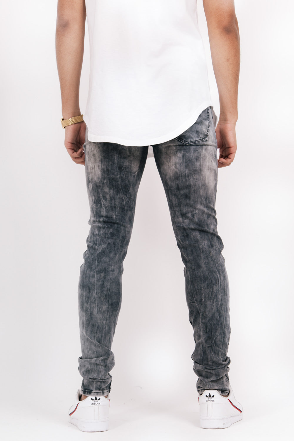 Sixth June - Jean tie and dye Sixth June troué