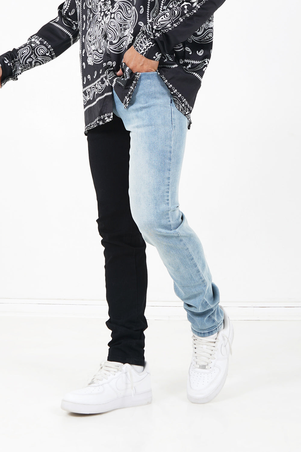 Sixth June - Bicolore jean Multicolore