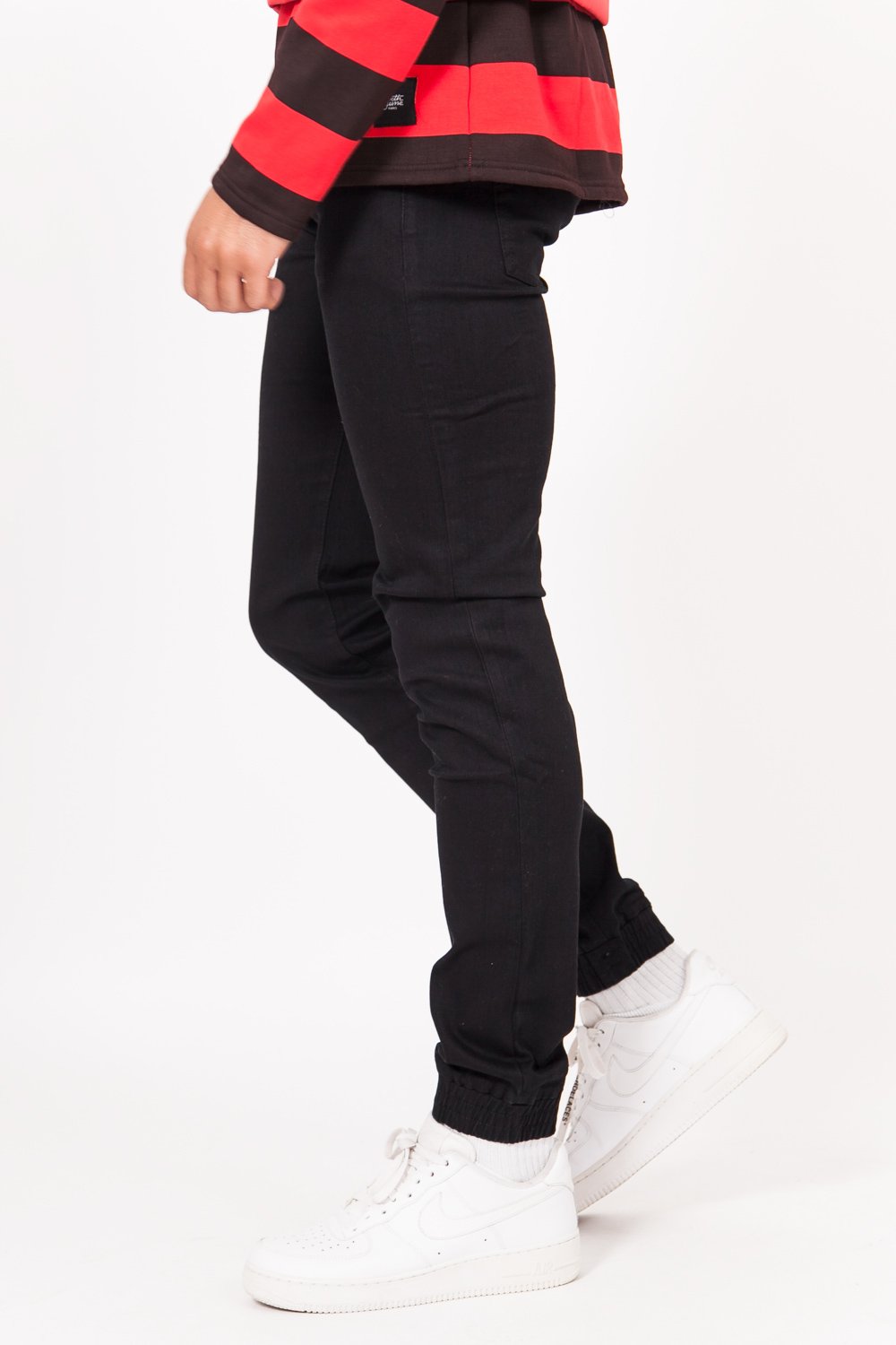 Jean skinny uni Noir