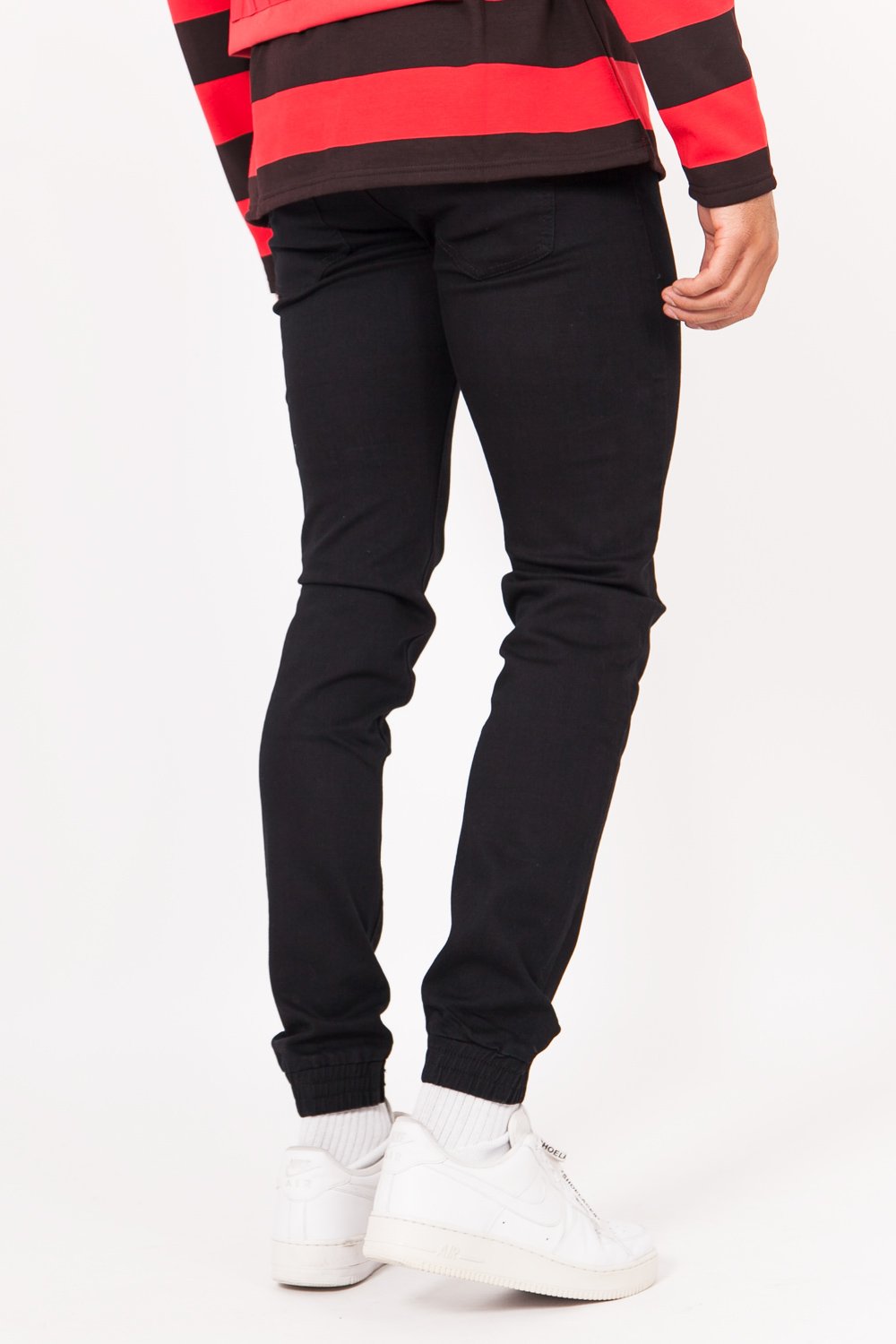 Jean skinny uni Noir