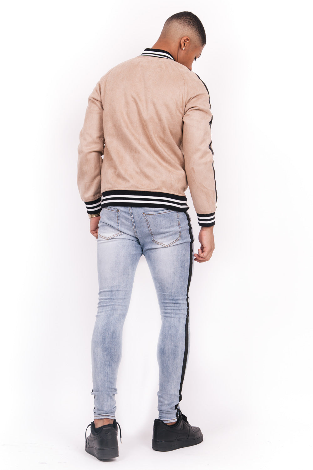 Sixth June - Jean bande noir bleu