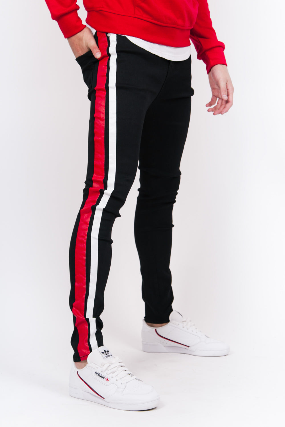 Sixth June - Jean bande double noir