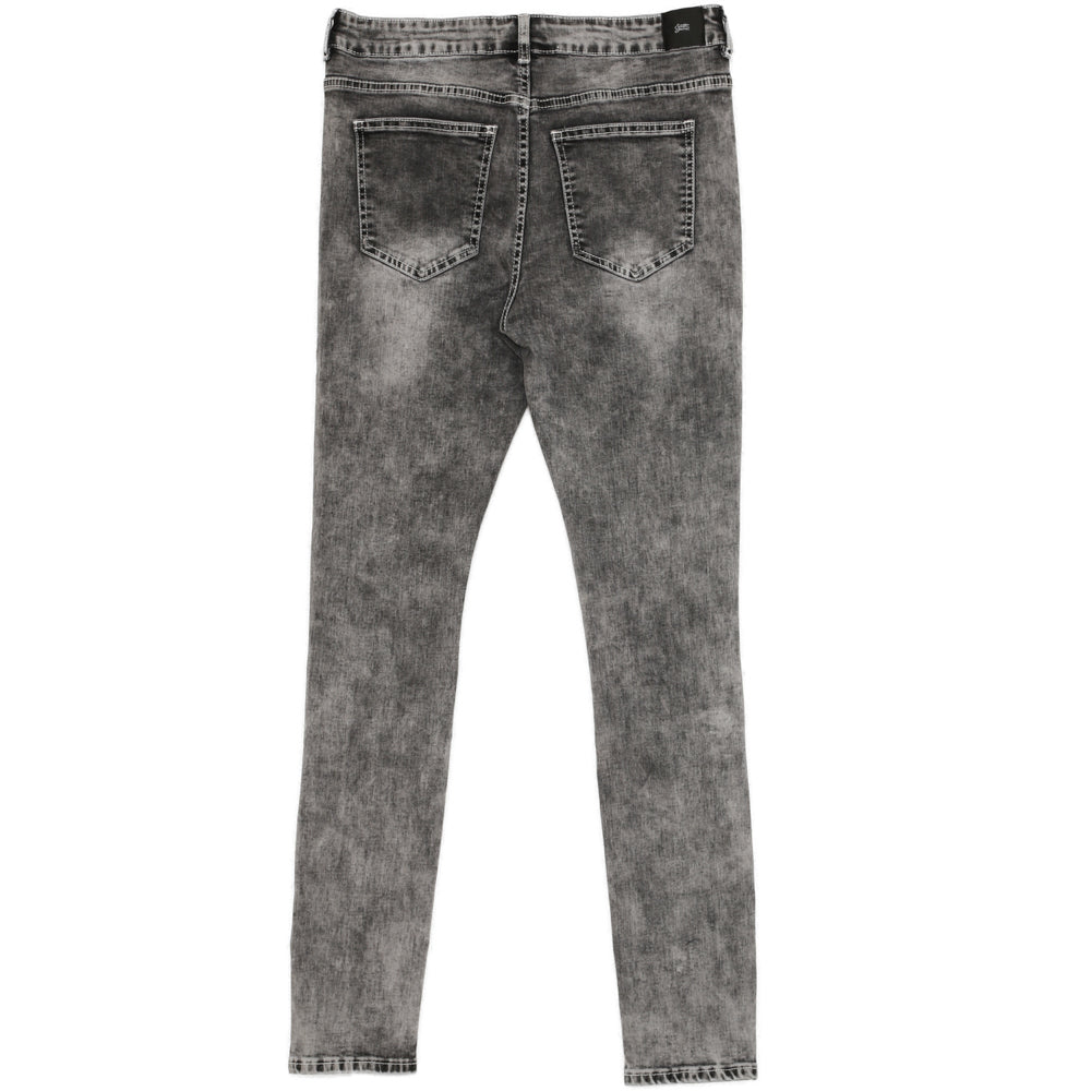 Sixth June - Jean bandana tartan gris