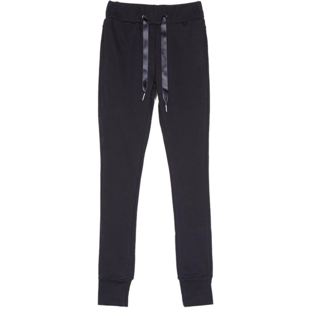 Sixth June - Jogging ruban satin Sixth June noir