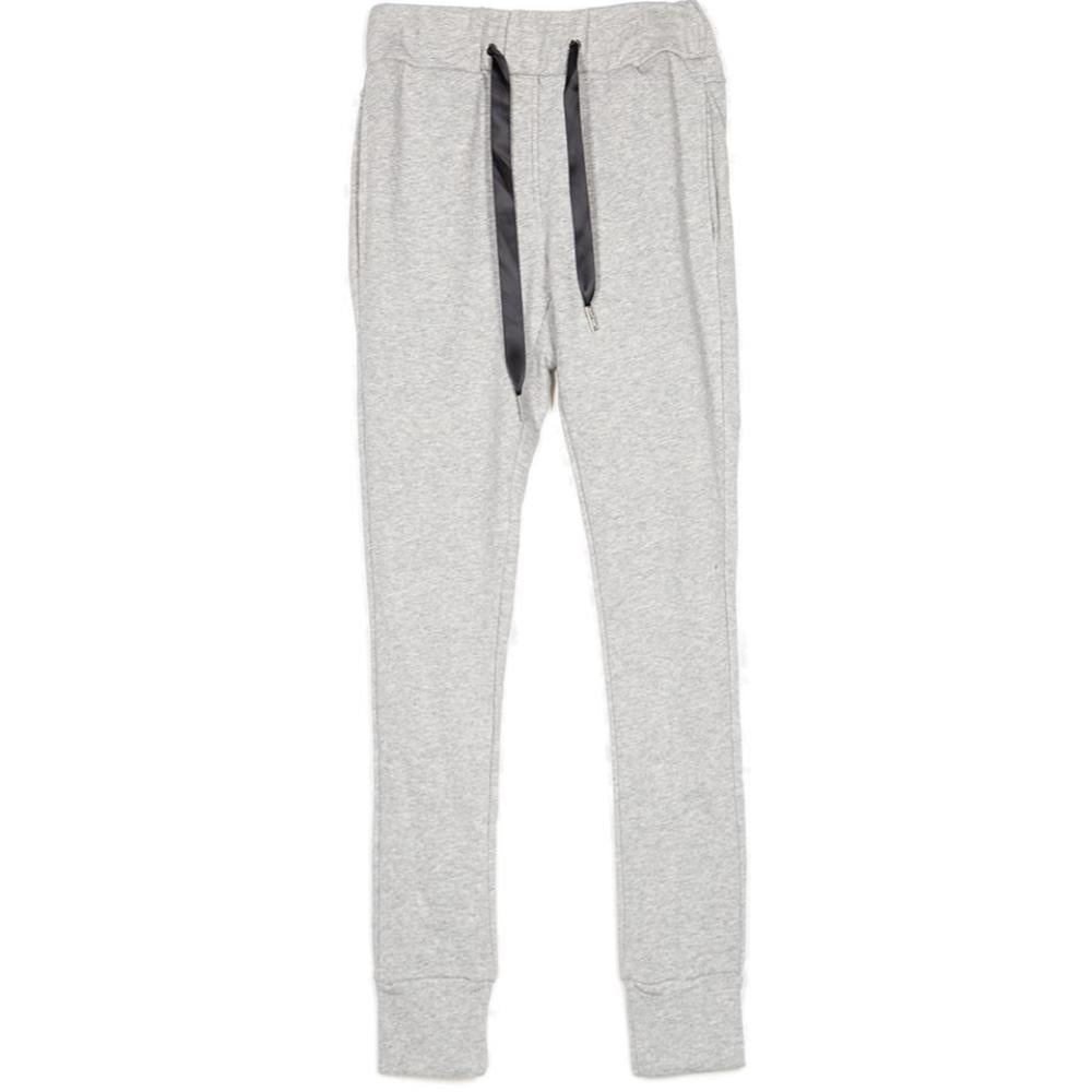 Sixth June - Jogging ruban satin Sixth June gris clair