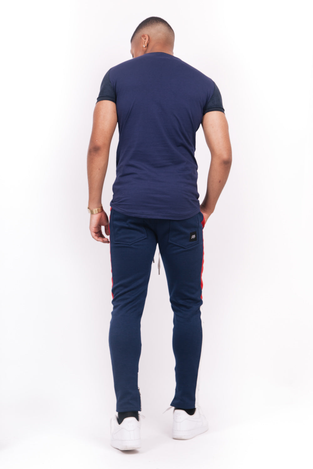 Sixth June - Jogging tricolore bleu blanc rouge