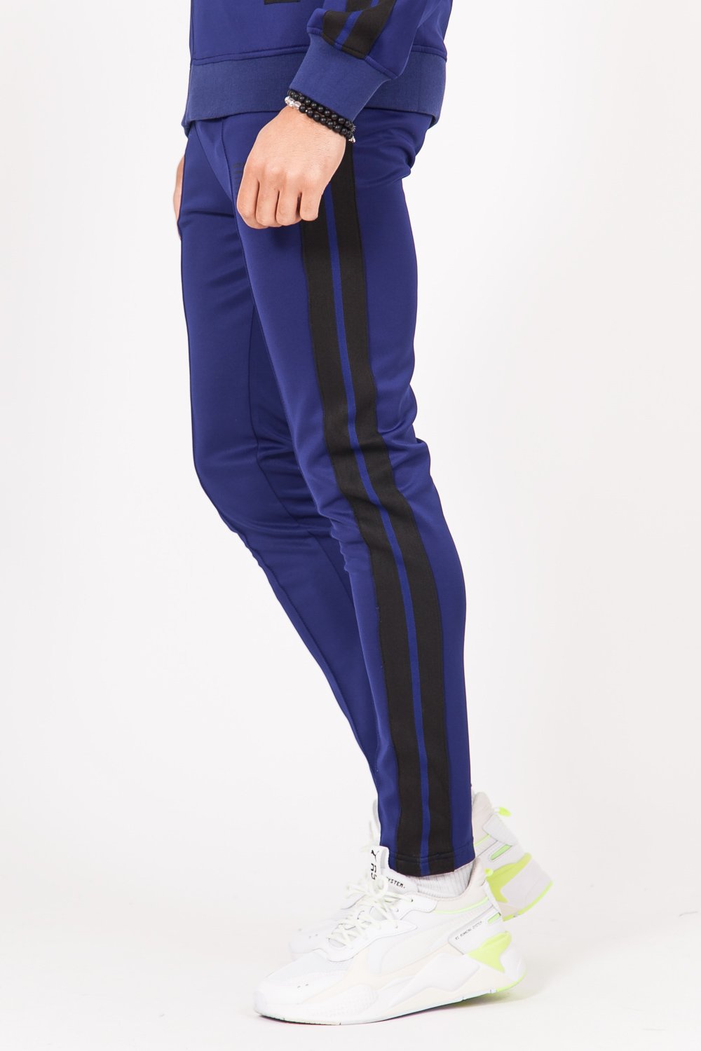 Bas survêtement trackpant bleu