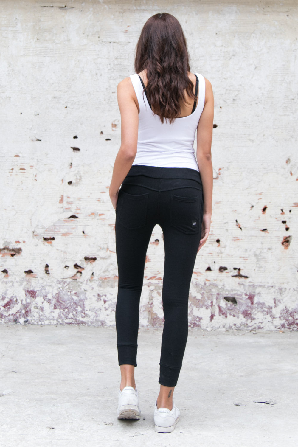 Sixth June - Jogging ruban satin Sixth June noir