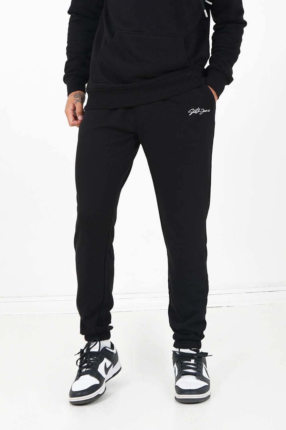 Sixth June - Logo signature jogging Noir