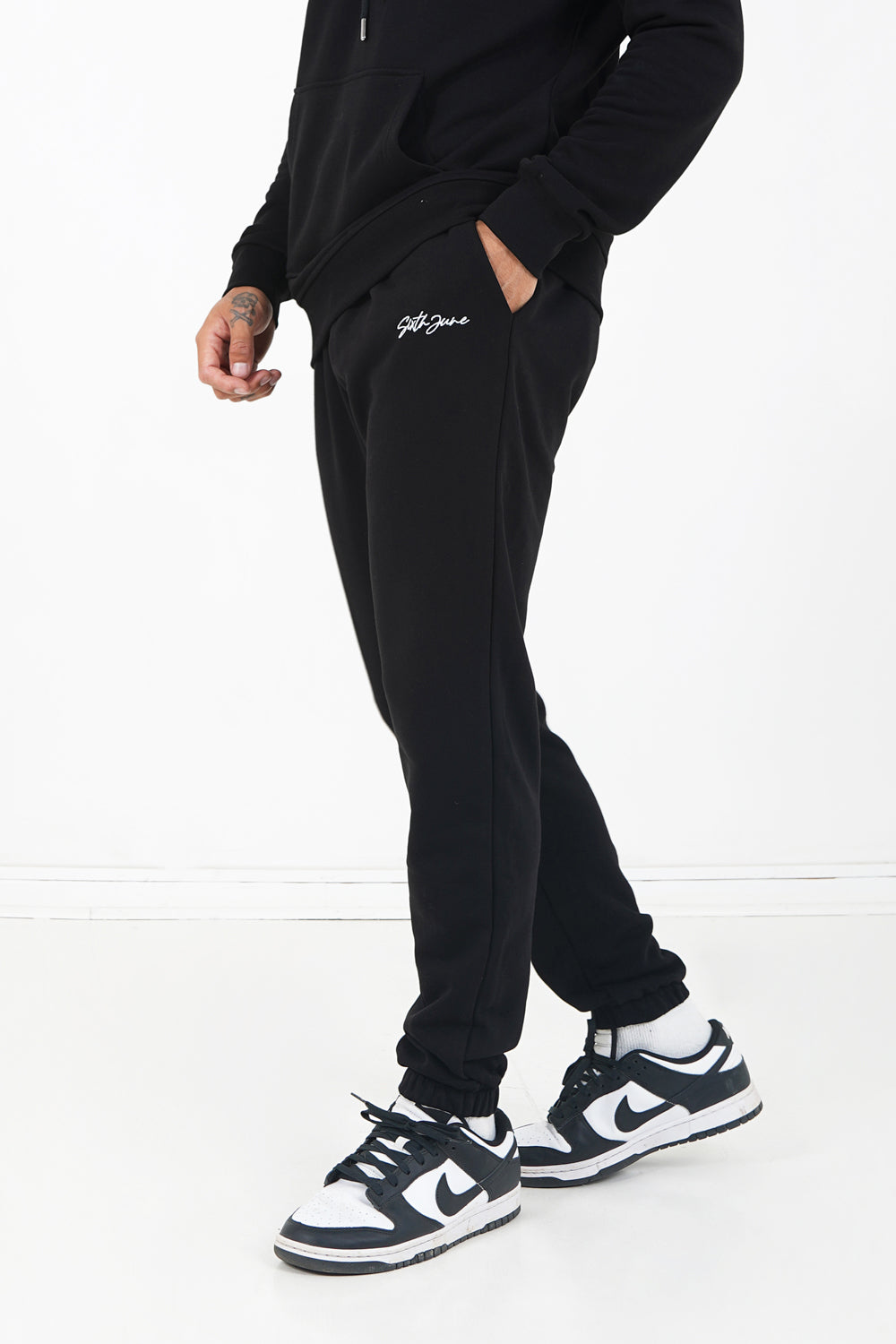 Sixth June - Logo signature jogging Noir
