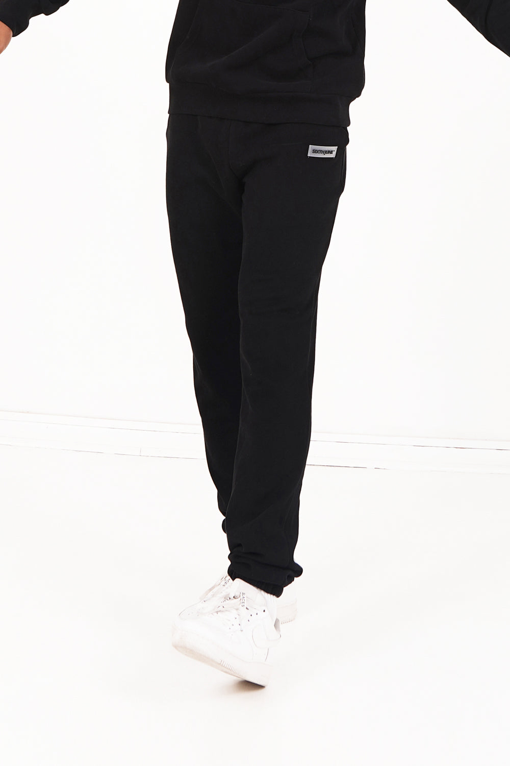 Sixth June - Jogging côtelé cordon Noir