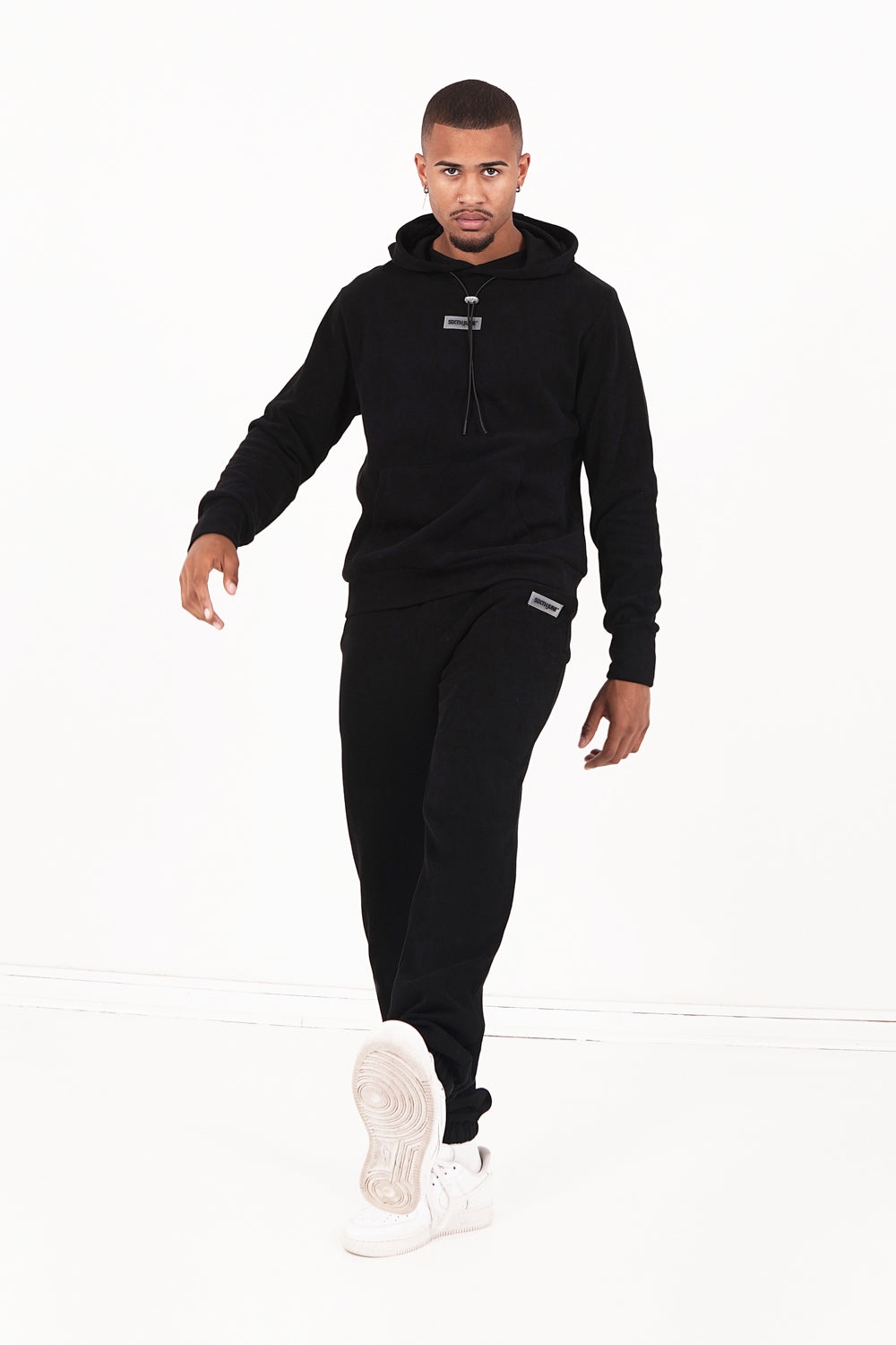 Sixth June - Jogging côtelé cordon Noir