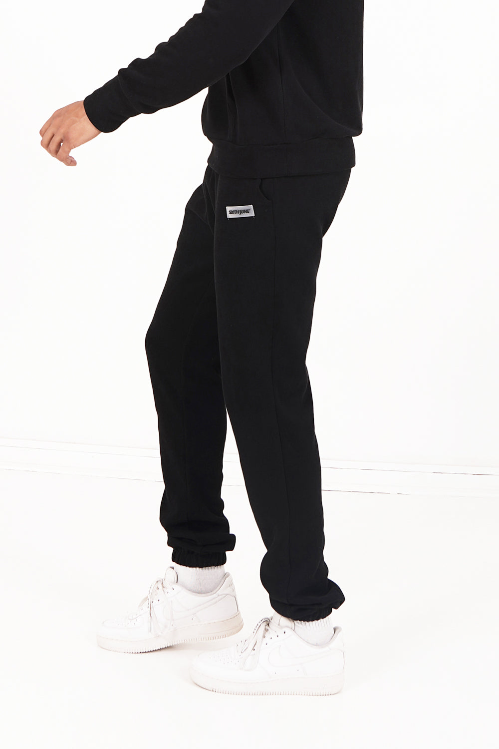 Sixth June - Jogging côtelé cordon Noir