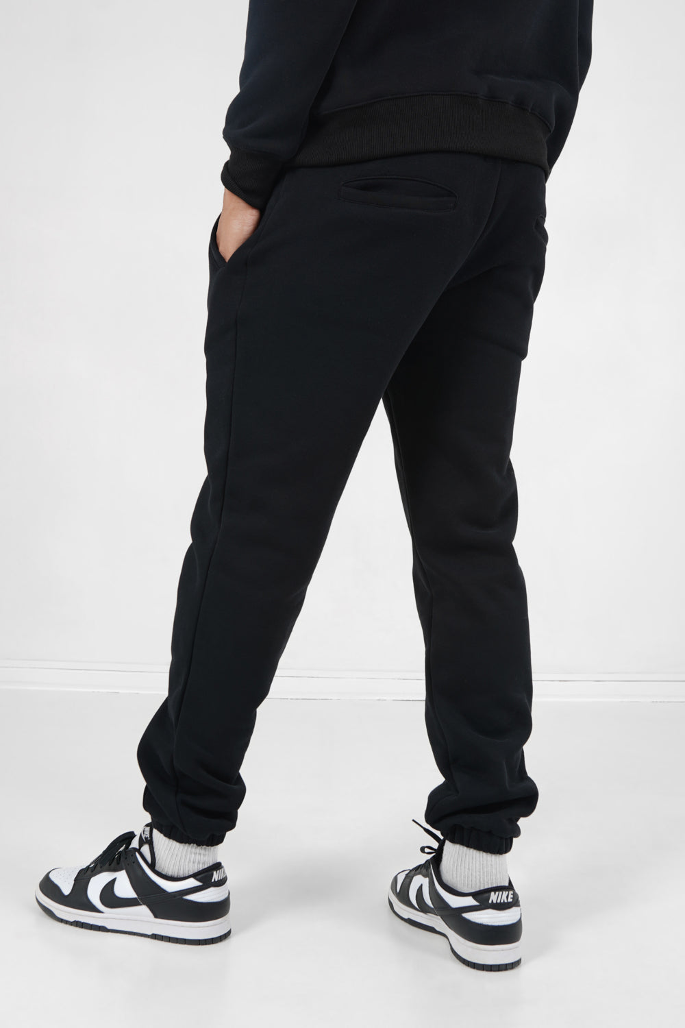 Sixth June - Jogging molletonné surpiqûres Noir