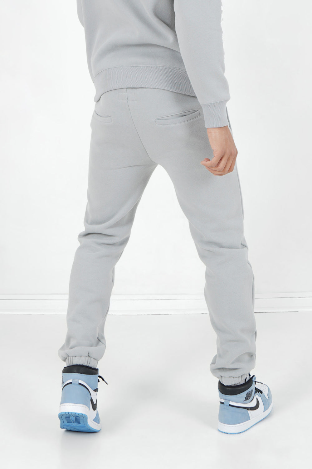 Sixth June - Jogging molletonné surpiqûres Gris