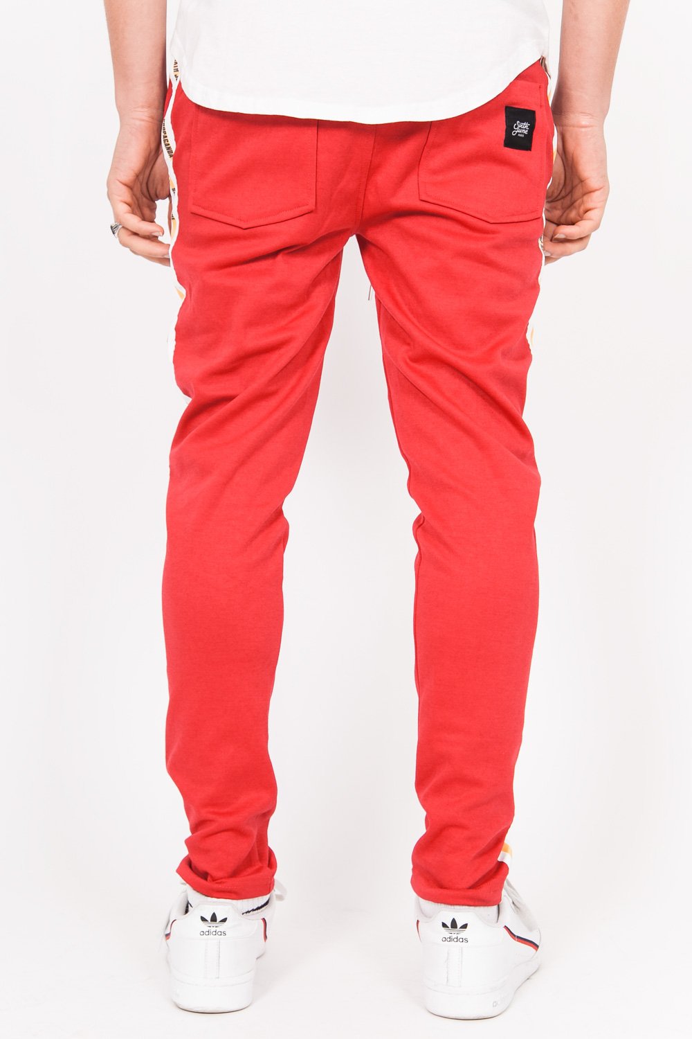 Propaganda Taping Joggers Red