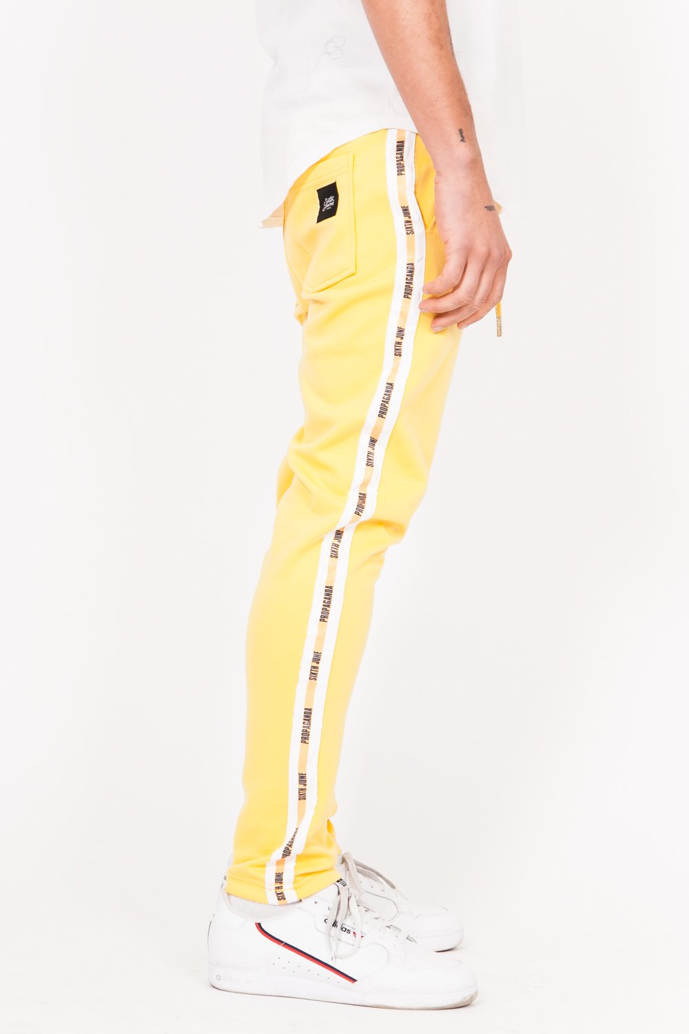 Propaganda Taping Joggers Yellow