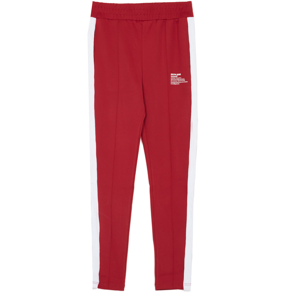 Sixth June - Bas survêtement trackpant rouge