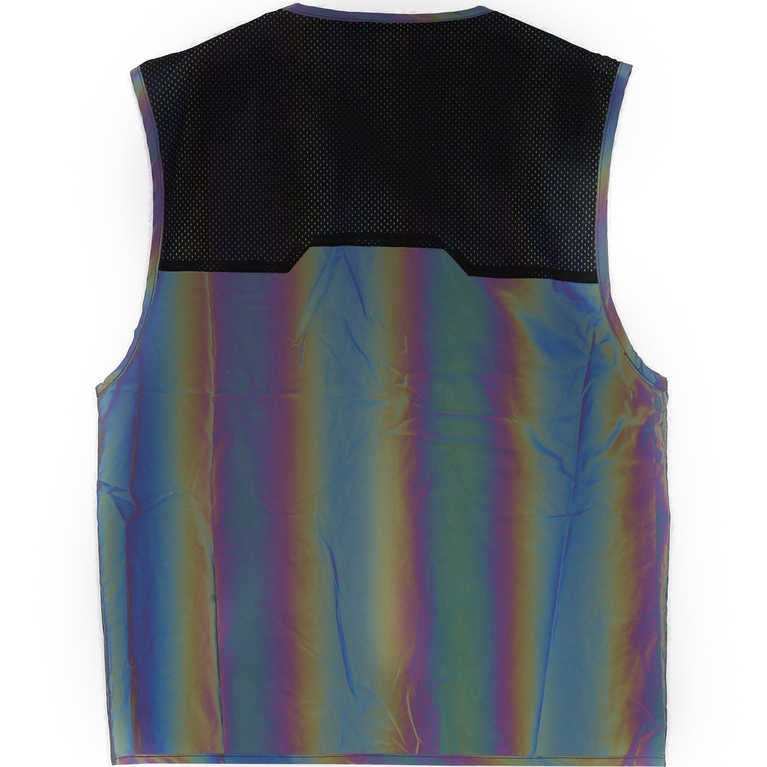 Petrol Sleeveless Multiple Pockets Jacket Dark Grey