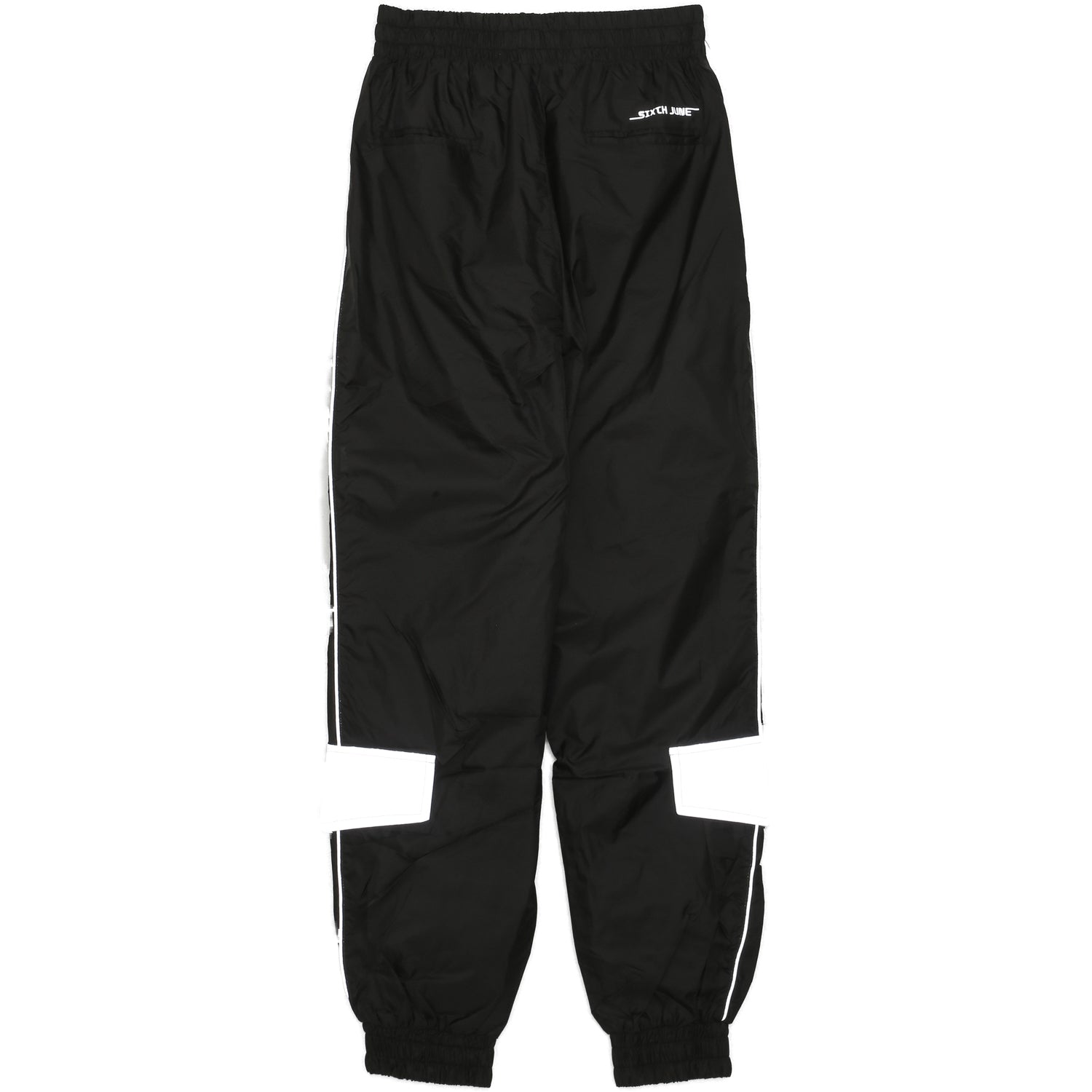 Sixth June - Jogging boucle empiècement réfléchissant noir