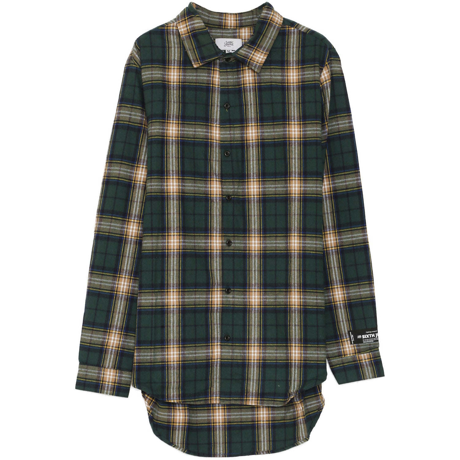Sixth June - Chemise carreaux vert
