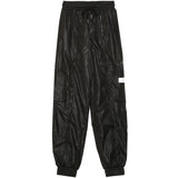 Sixth June - Pantalon jogging brillant zip noir