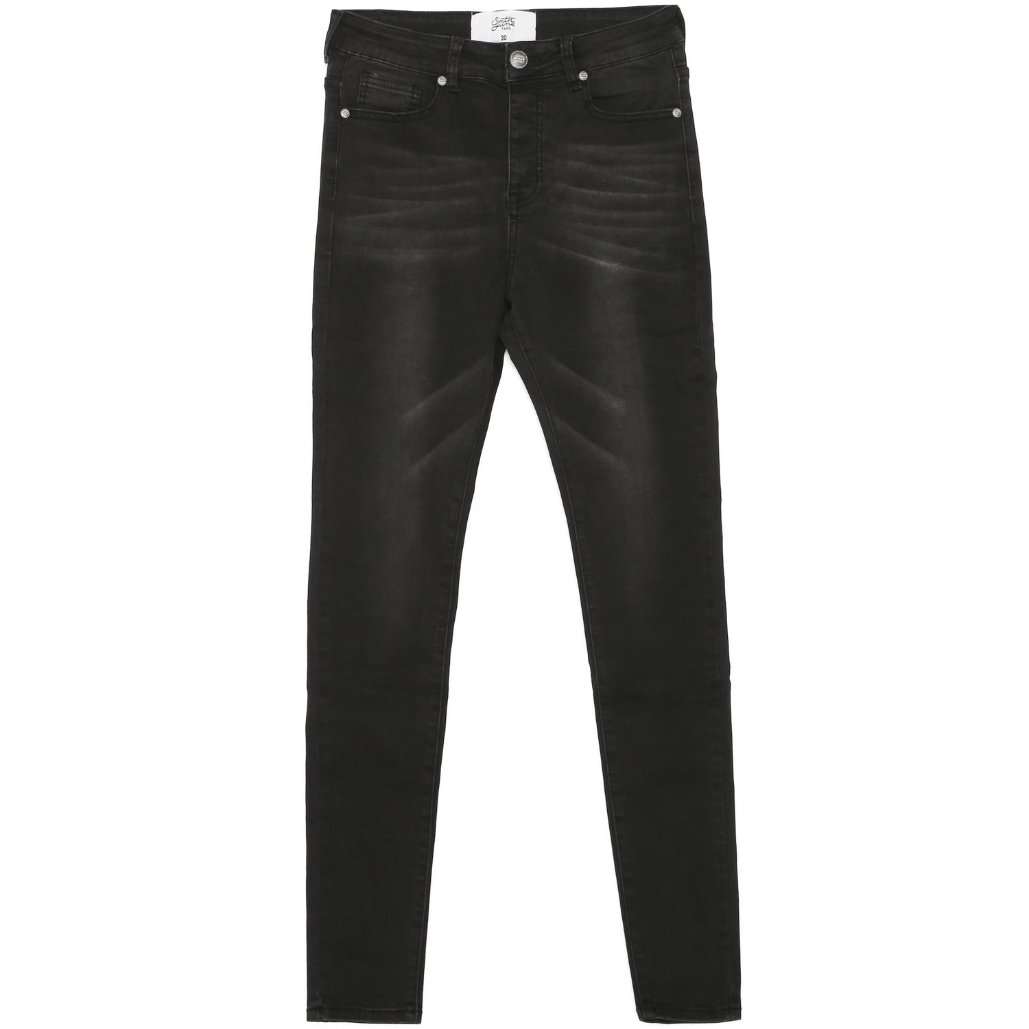 Sixth June - Jean délavé gris foncé