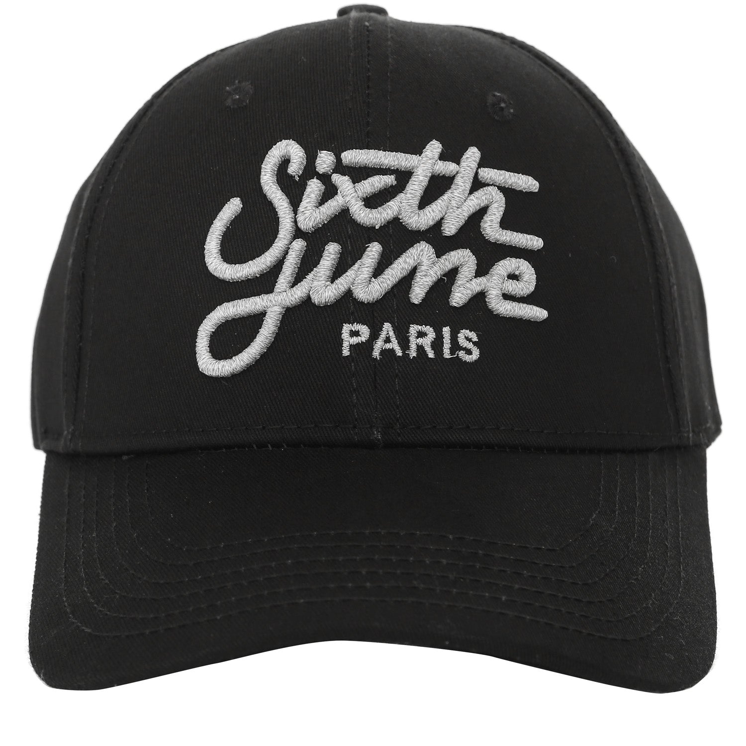 Sixth June - Casquette réfléchissante logo noir