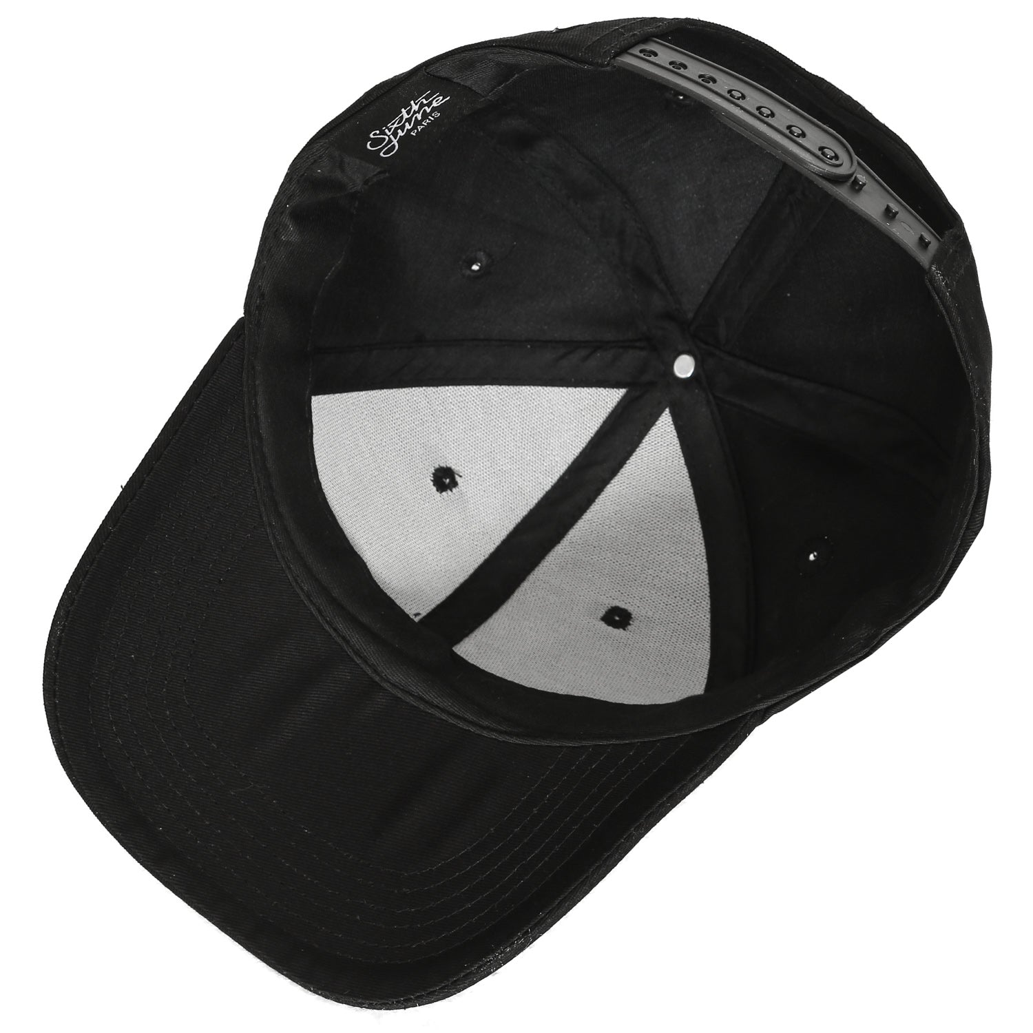 Sixth June - Casquette réfléchissante logo noir