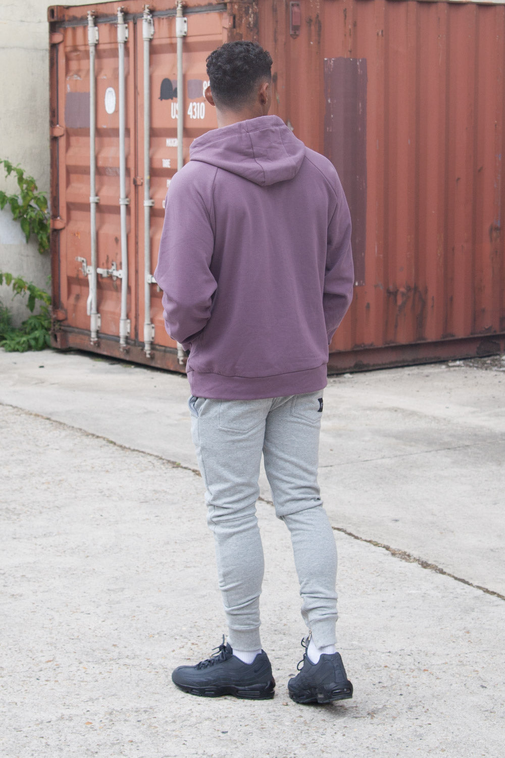 Sixth June - Jogging zips slim gris clair