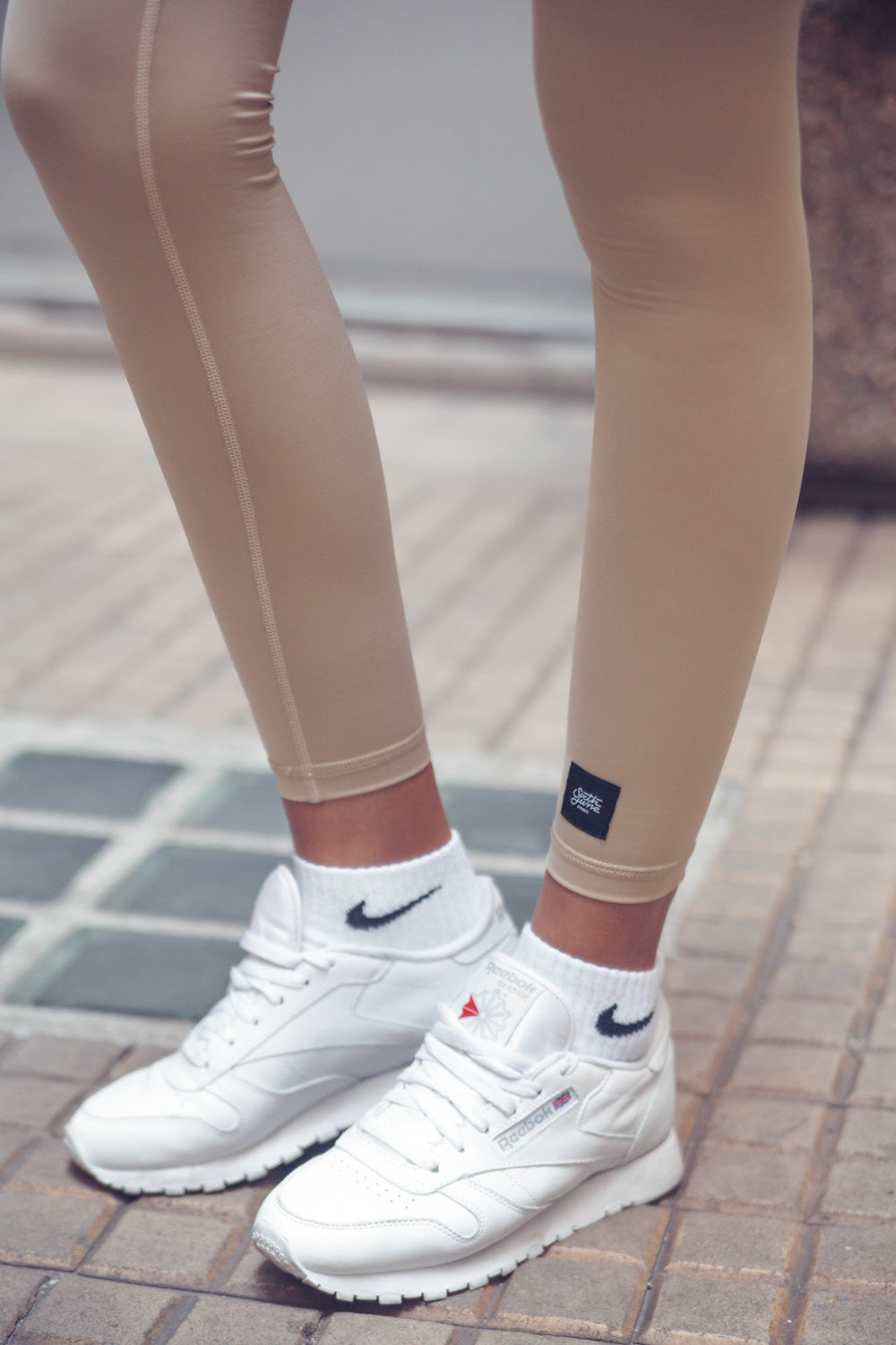 Sixth June - Legging elastique beige