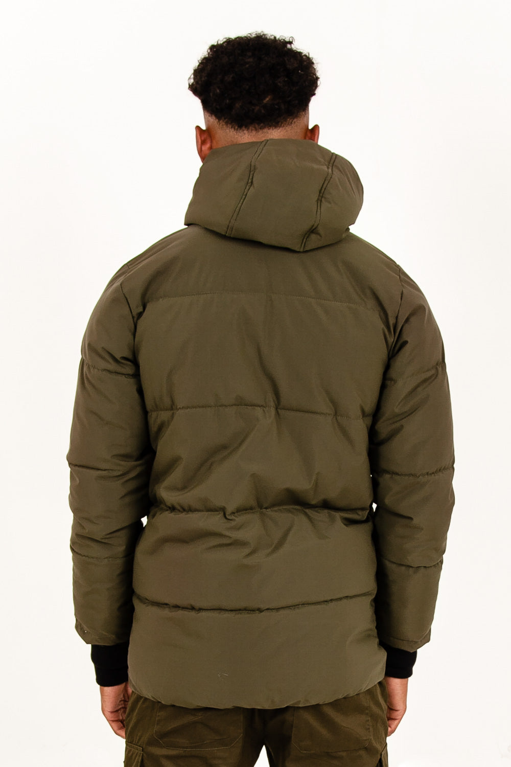 Sixth June - Doudoune mi-longue détails kaki
