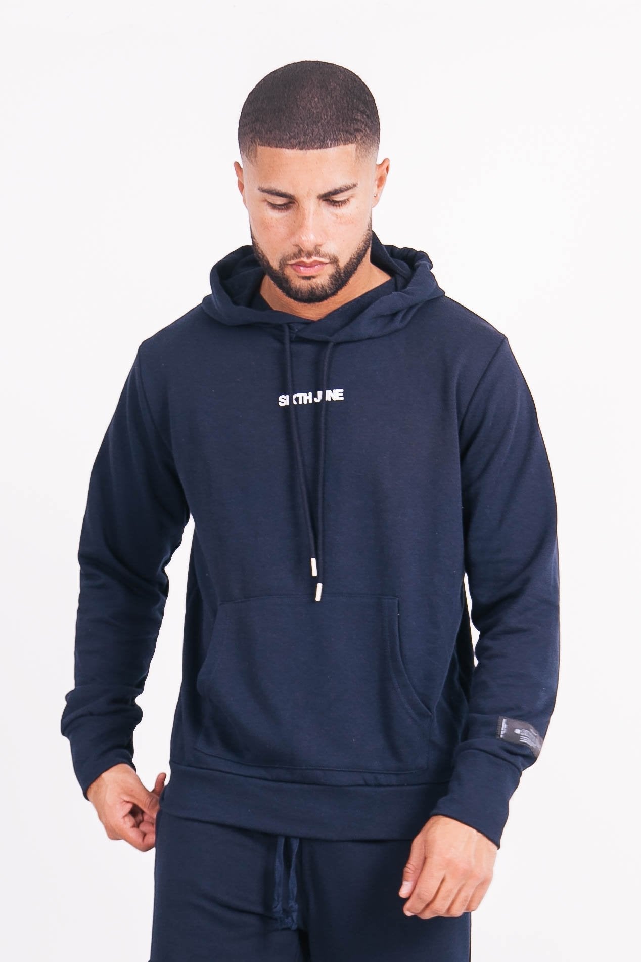 Sixth June - Sweat à capuche desert Bleu foncé