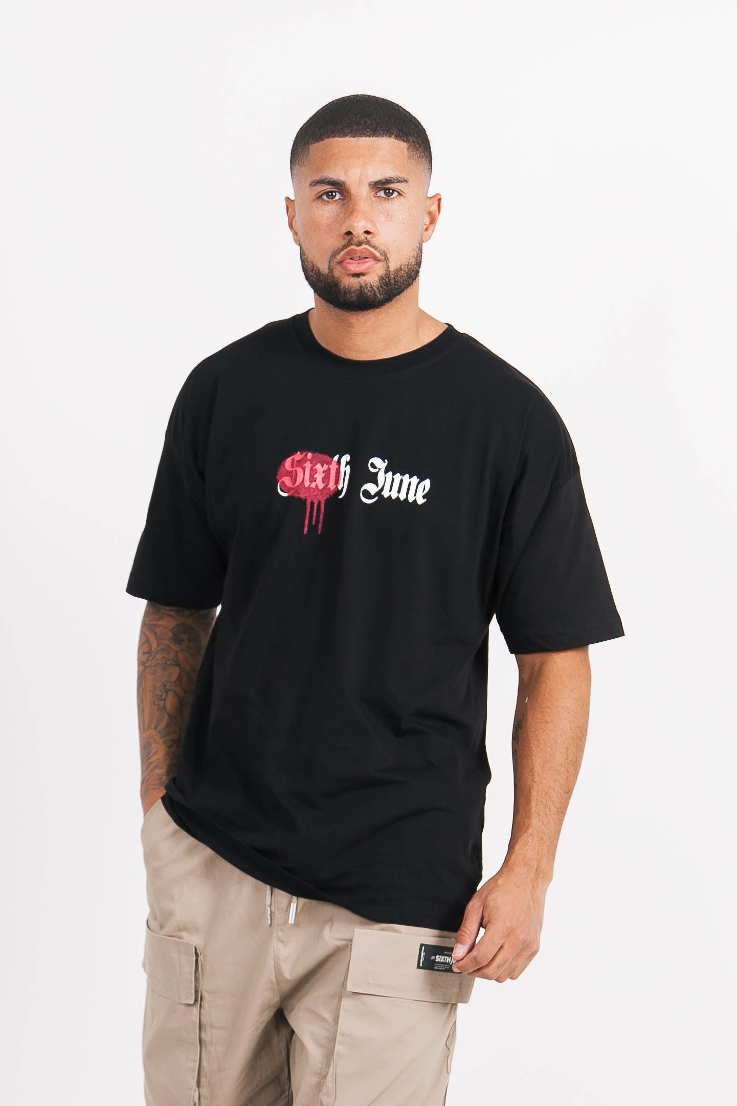 Sixth June - T-shirt district Paris noir