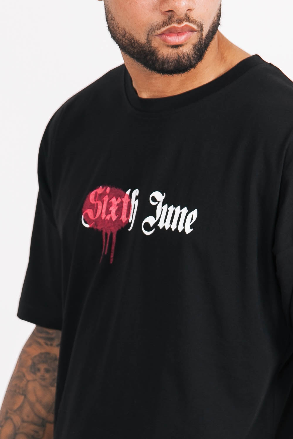 Sixth June - T-shirt district Paris noir