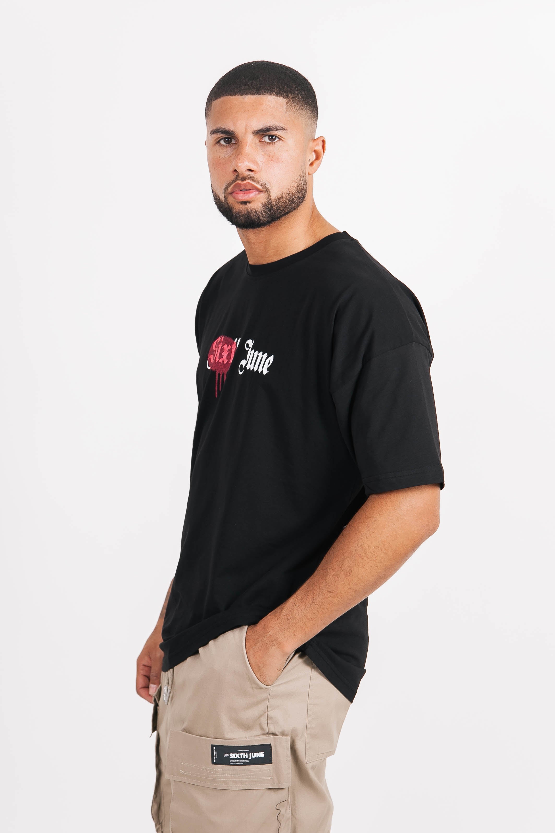 Sixth June - T-shirt district Paris noir