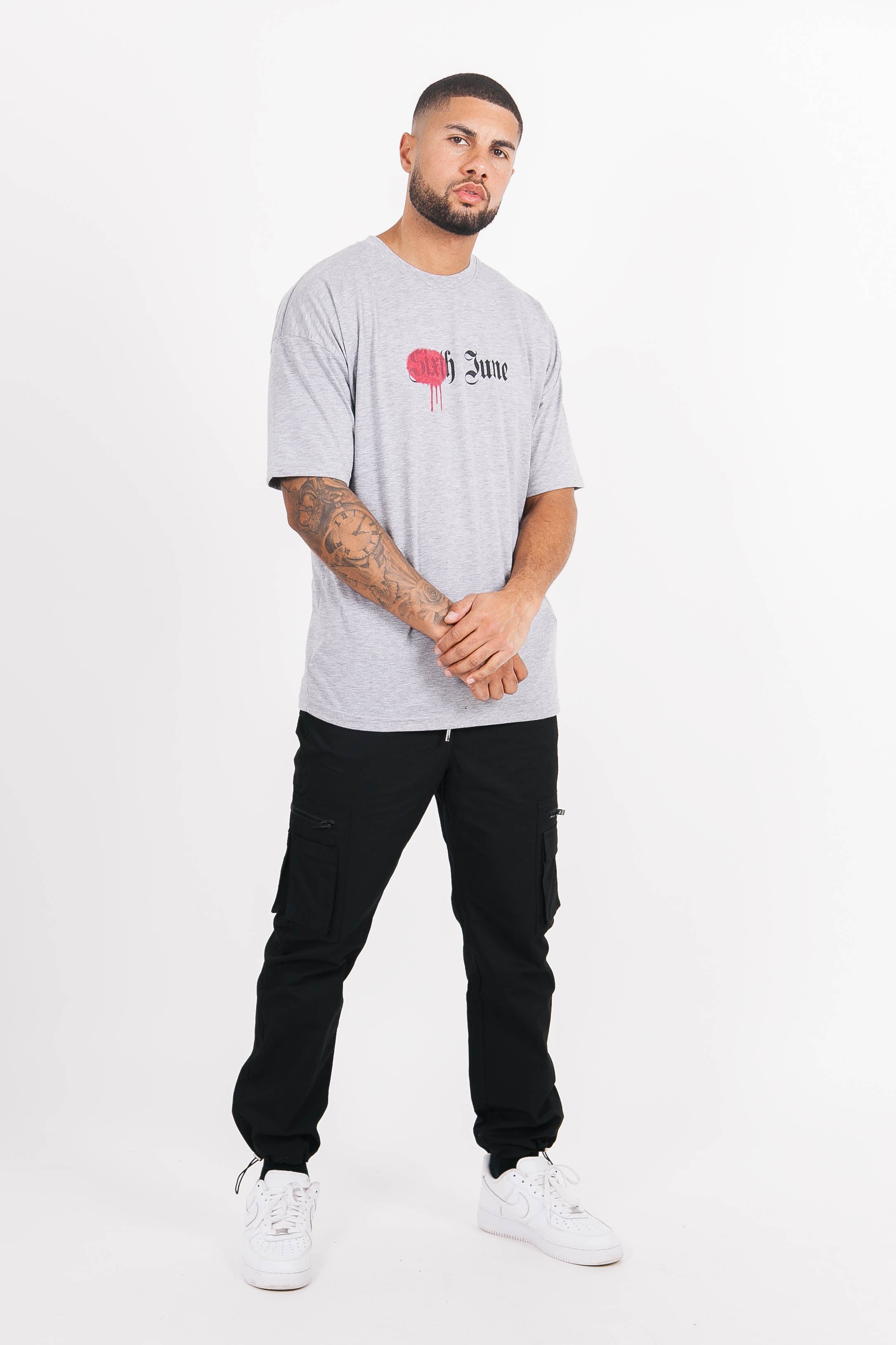 Sixth June - T-shirt district Paris gris