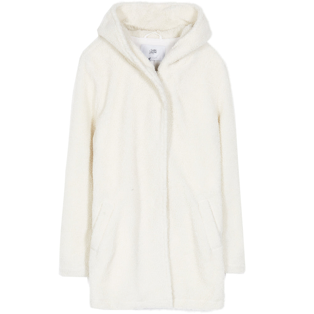 Sixth June - Veste oversize sherpa beige