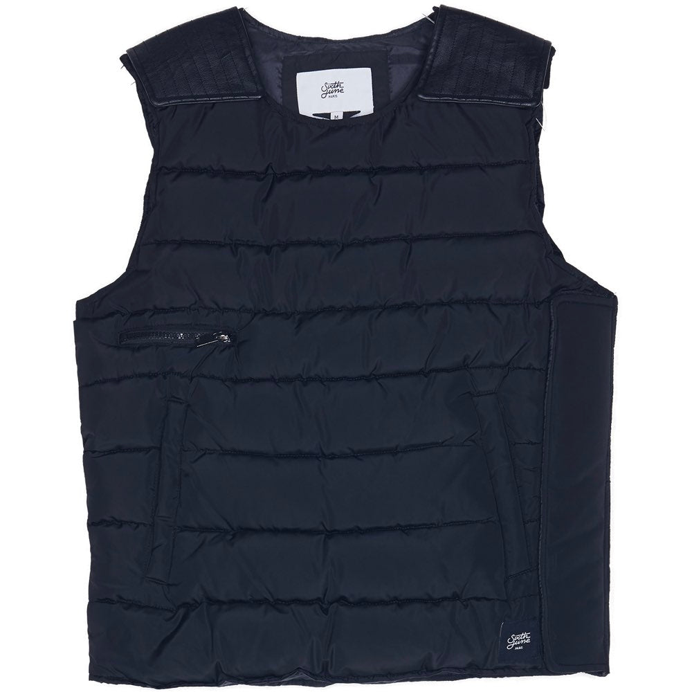 Sixth June - Veste matelassée sans manches noire