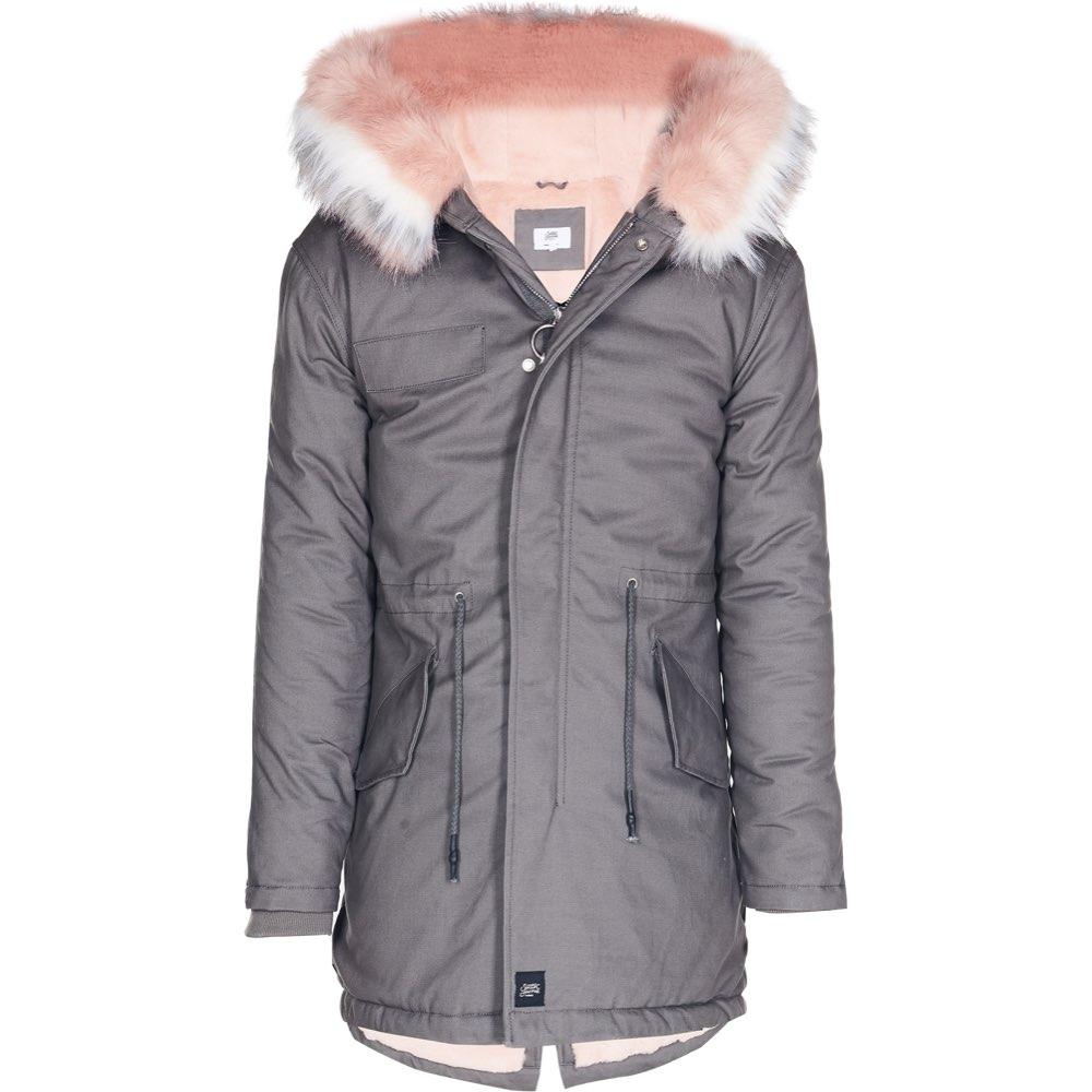 parka dress in cotton with spe