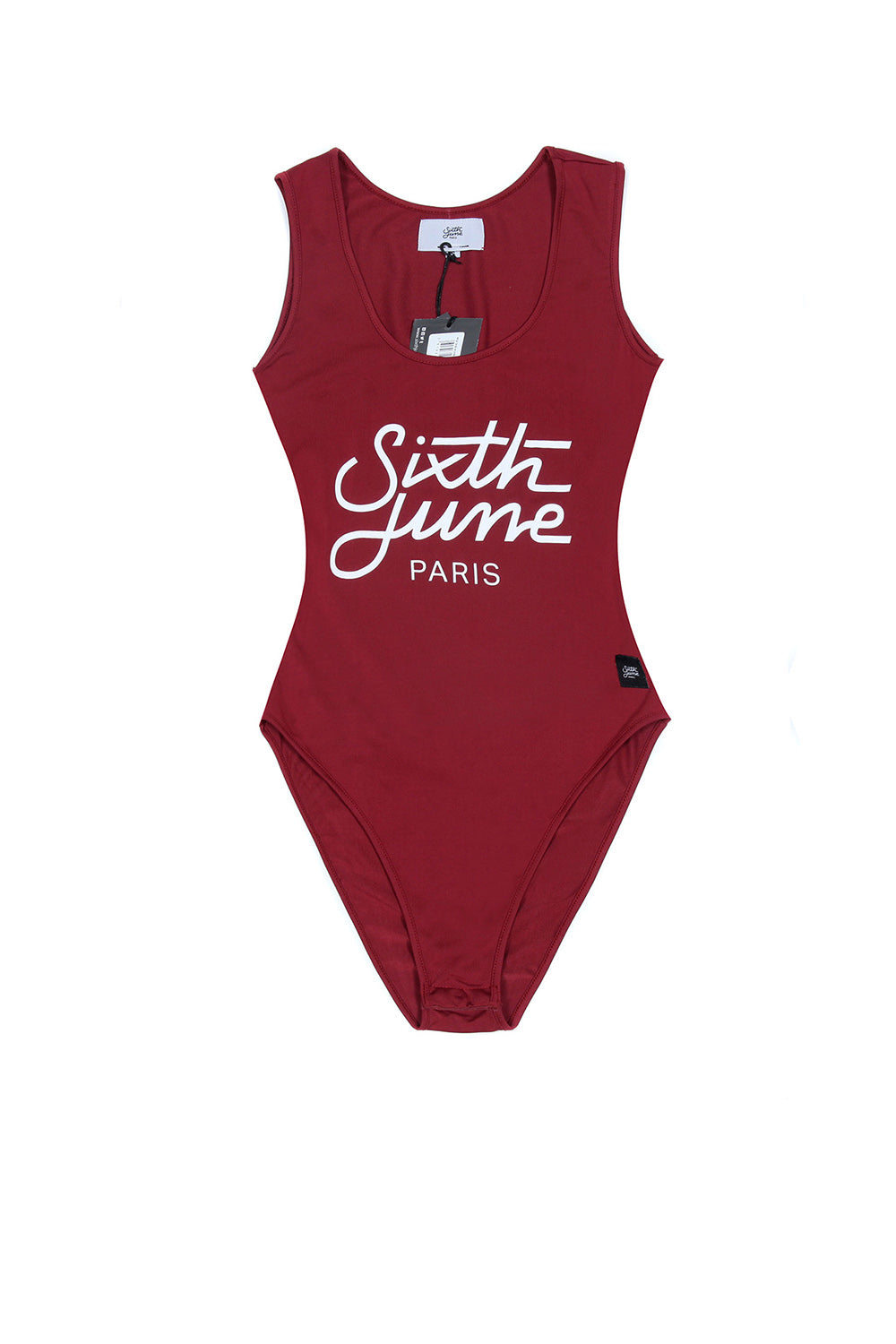 Sixth June - Body logo Sport bordeaux W2394VBO