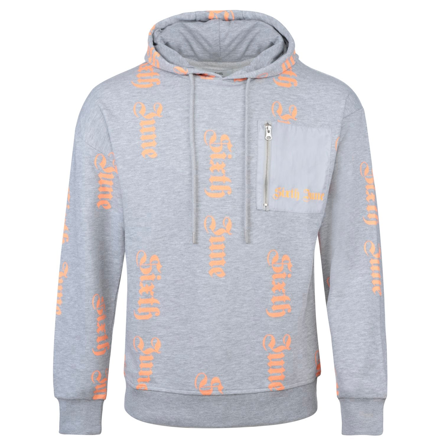 Sixth June - Sweatshirt all over gothique gris