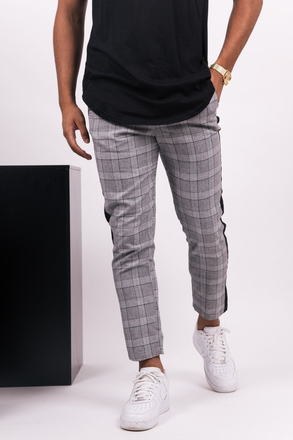 Prince de Galles pants grey