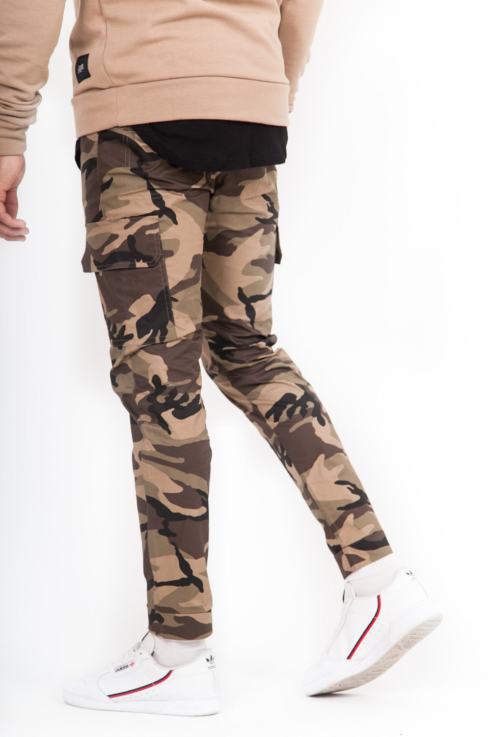 Sixth June - Pantalon camouflage cargo vert