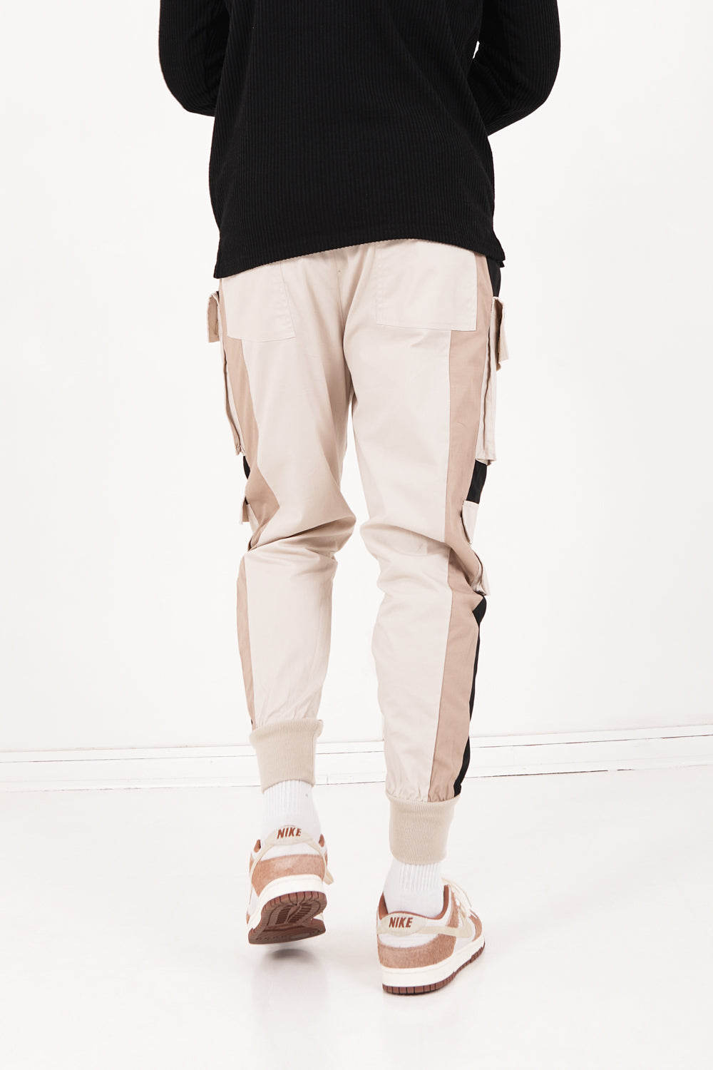 Sixth June - Pantalon cargo tricolore Beige