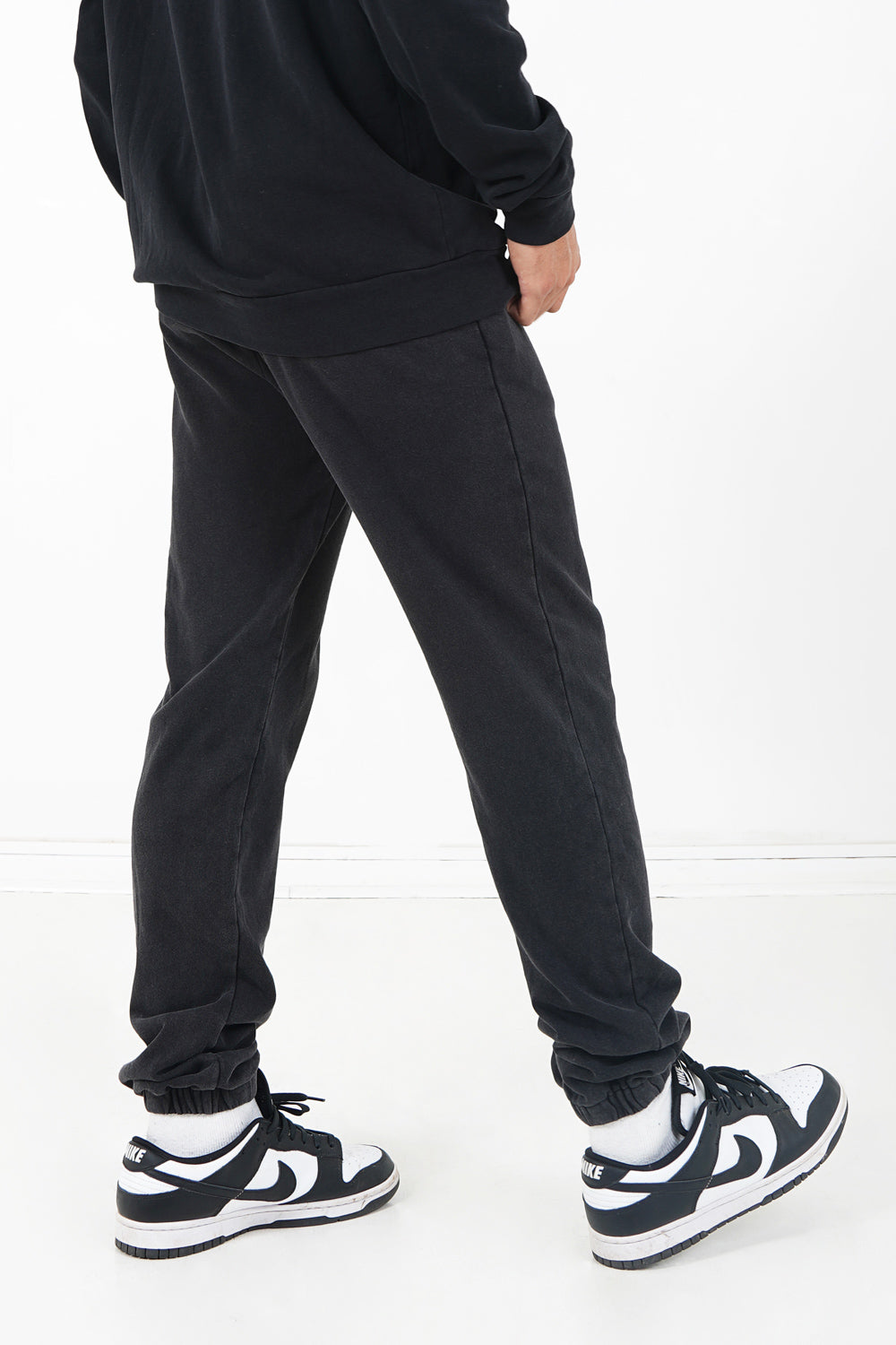 Sixth June - Jogging initiales délavé Noir